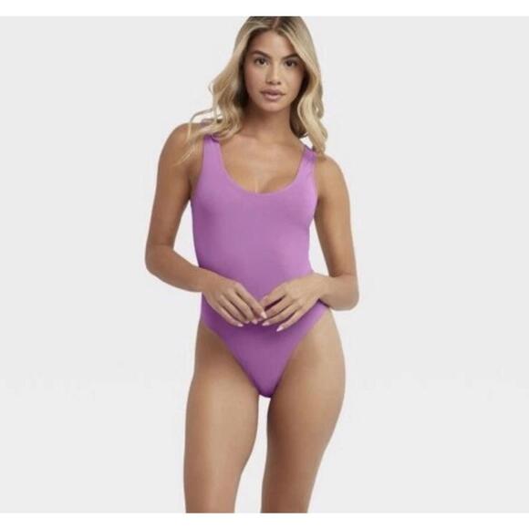 Maidenform Women's smoothing bodysuit Purple - Picture 1 of 10